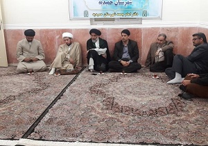 بررسی وضعیت سیل بند‌های شهرستان حمیدیه با حضور مسئولان استانی